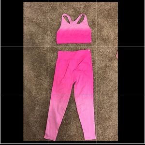 Victoria secret seamless legging  set